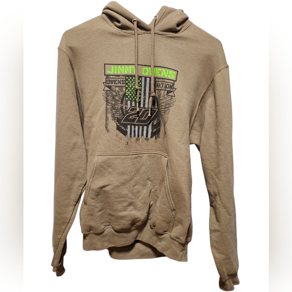 Jimmy Owens Racing Hoodie Mens Small